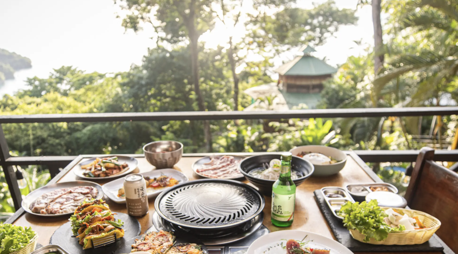 Carambola Korean BBQ at Mango Moon is one of the best restaurants in Manuel Antonio, according to The Falls Resort blog guide.