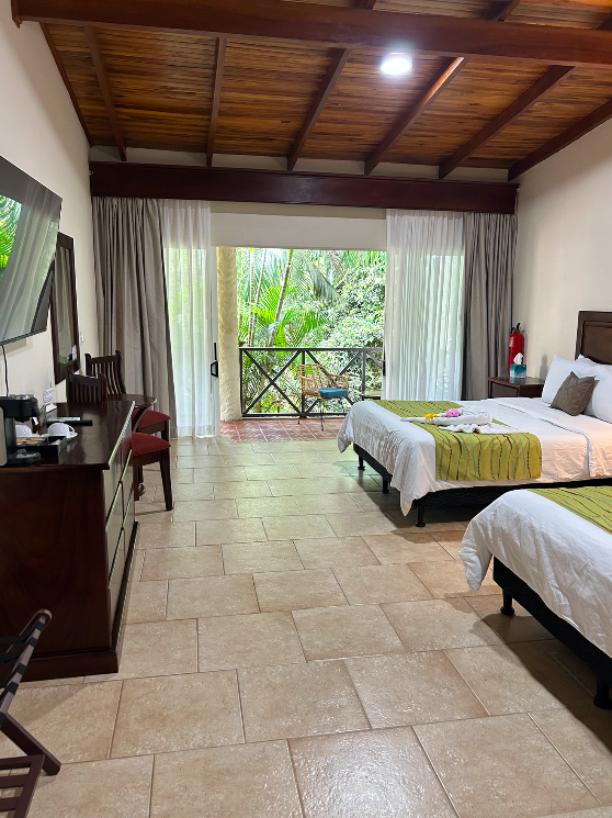 Double Queen Deluxe room with two queen beds